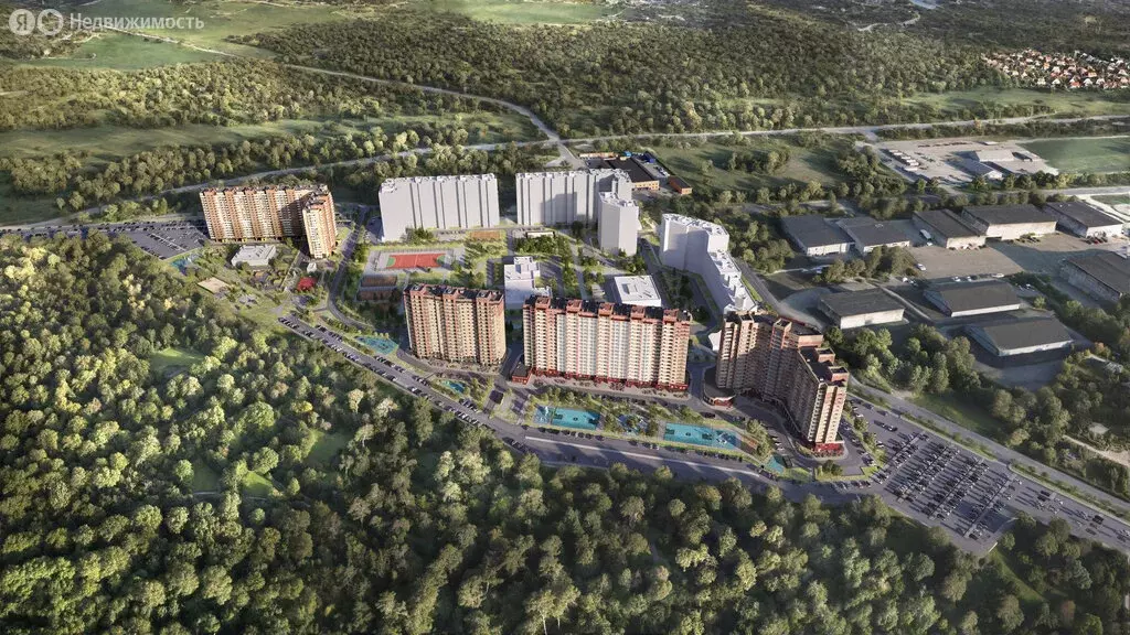 1-комнатная квартира: Домодедово, микрорайон Востряково, Лёдовская ... - Фото 1