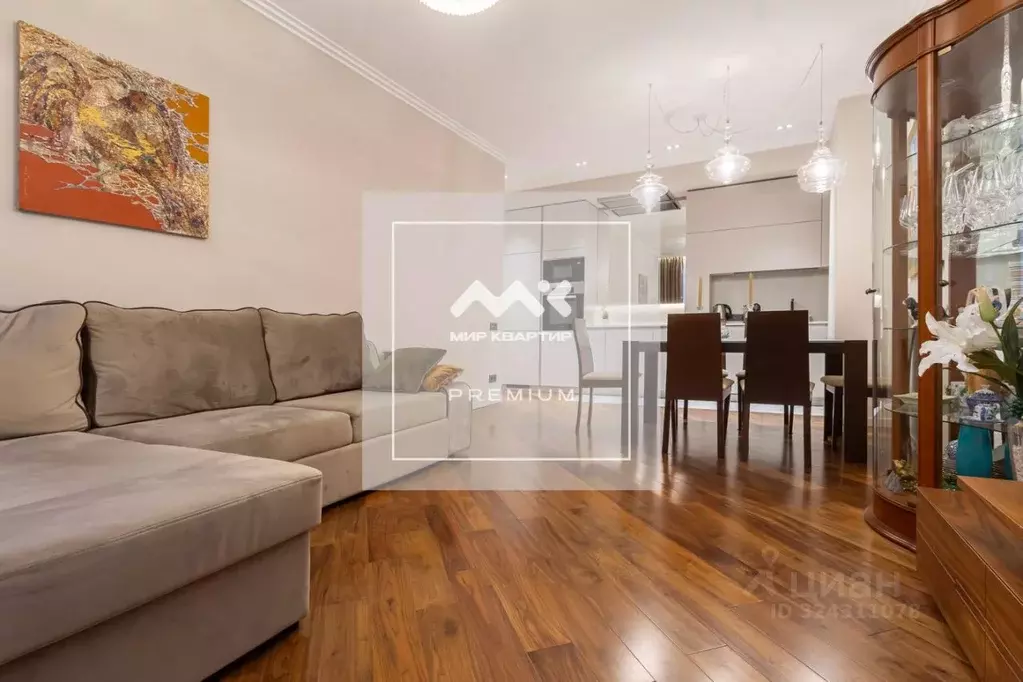 3-к кв. Санкт-Петербург Дегтярный пер., 26 (82.0 м) - Фото 1