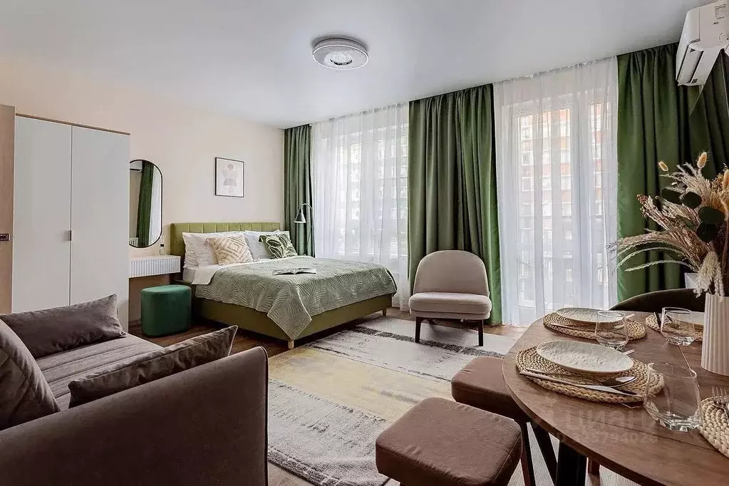 Студия Краснодарский край, Сочи ул. Искры, 88 (28.0 м) - Фото 2