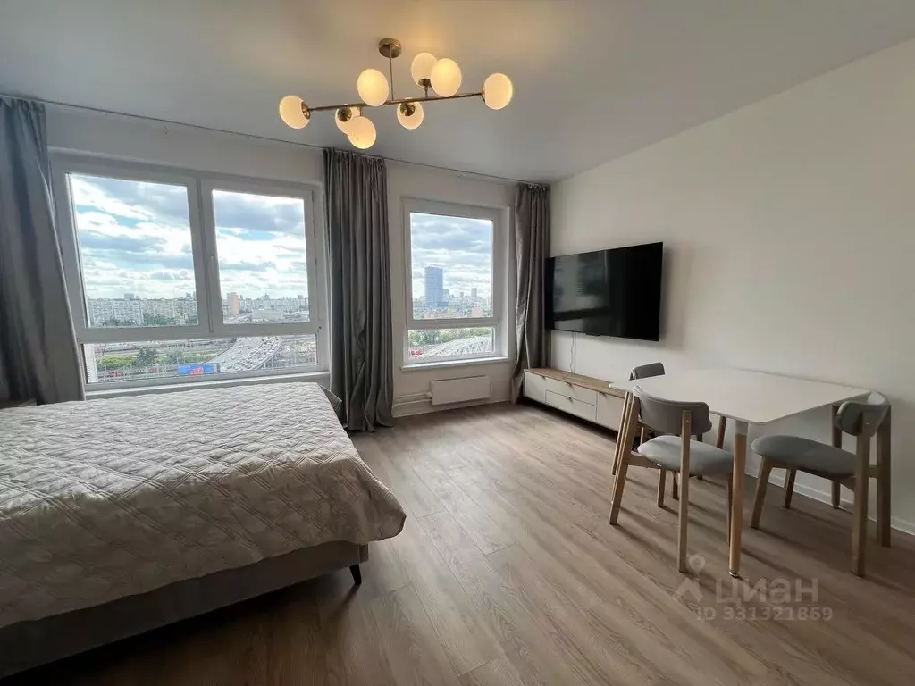 Студия Москва ул. Сокольнический Вал, 1 (29.0 м) - Фото 1