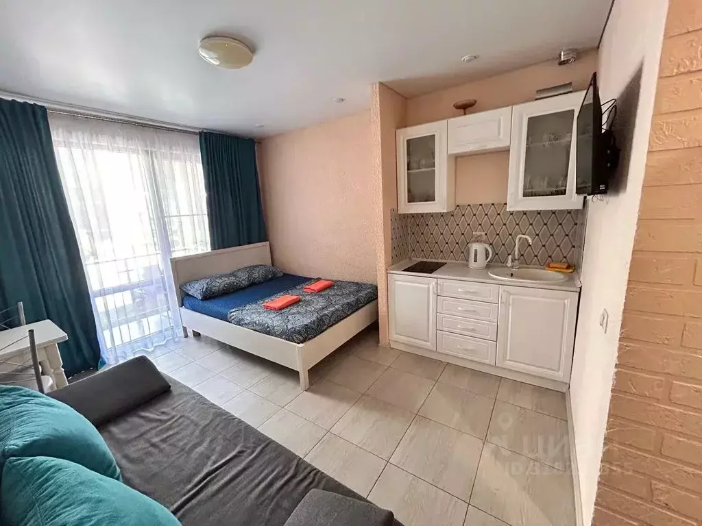 Студия Краснодарский край, Сочи ул. Ленина, 219А/1 (25.0 м) - Фото 0