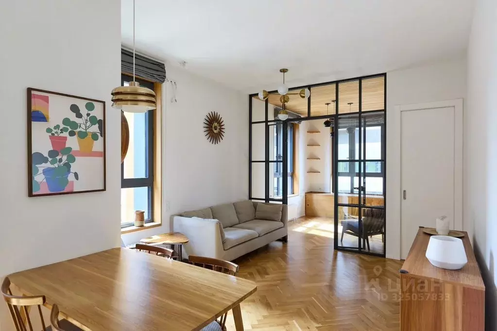 3-к кв. Москва Береговой проезд, 5к2 (60.0 м) - Фото 1