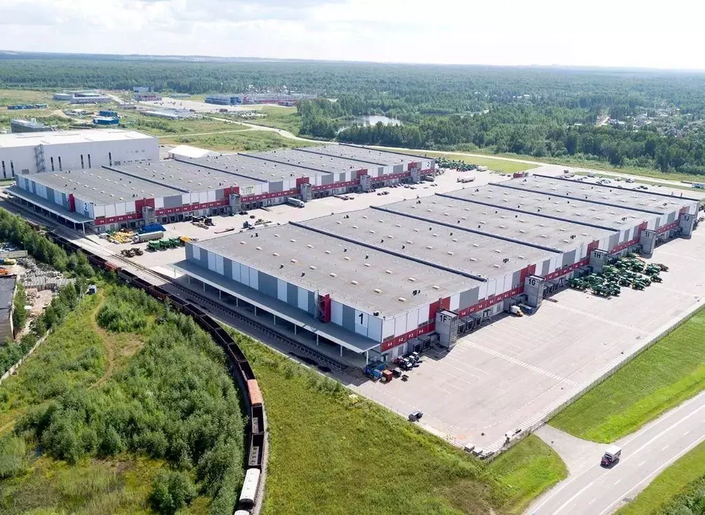 Склад в Ленинградская область, Ломоносовский район, Виллозское ... - Фото 1