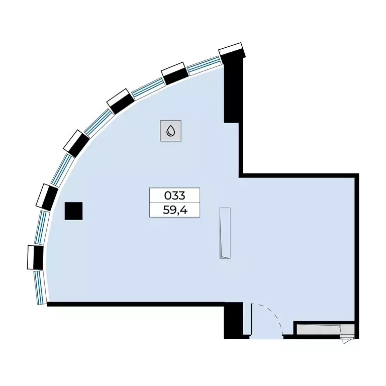 Офис (59.4 м) - Фото 2