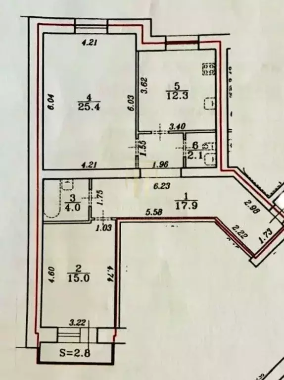 2-к кв. Санкт-Петербург, Санкт-Петербург, Павловск Слуцкая ул., 7 ... - Фото 2