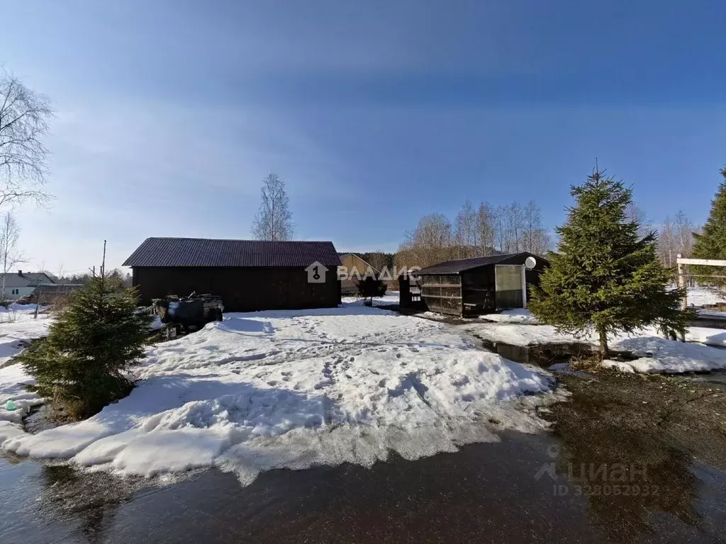 Дом в Карелия, Питкярантский муниципальный округ, д. Хийденсельга ул. ... - Фото 1