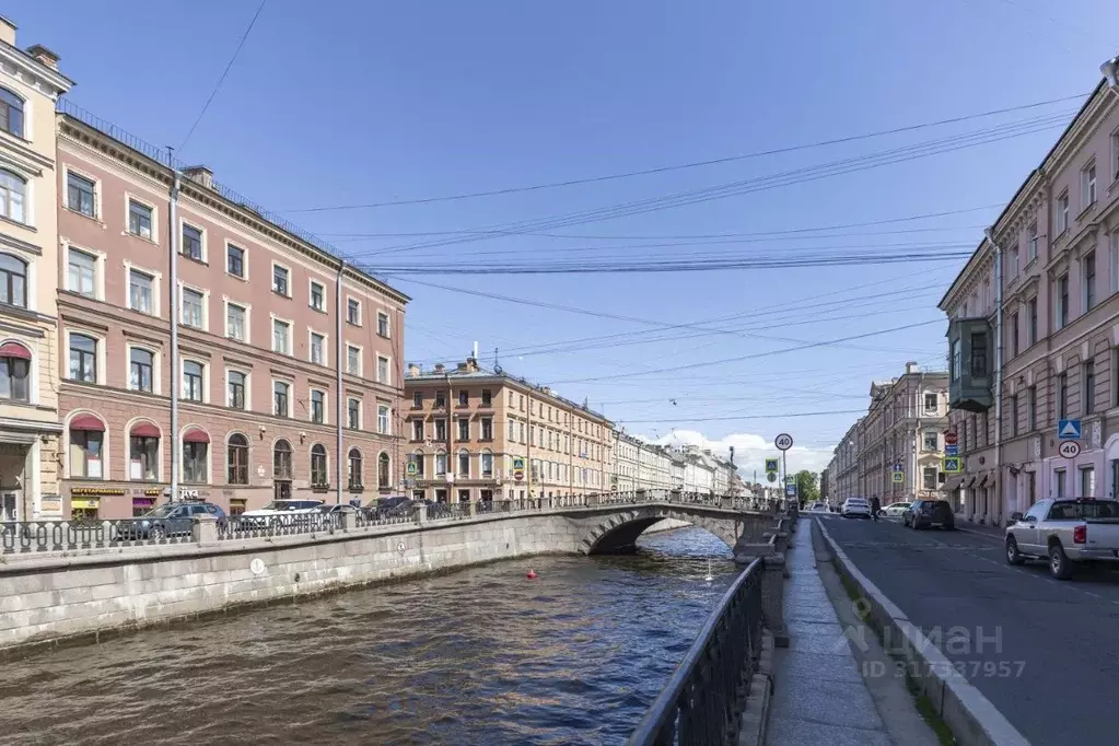 1-к кв. Санкт-Петербург наб. Канала Грибоедова, 42 (28.0 м) - Фото 1