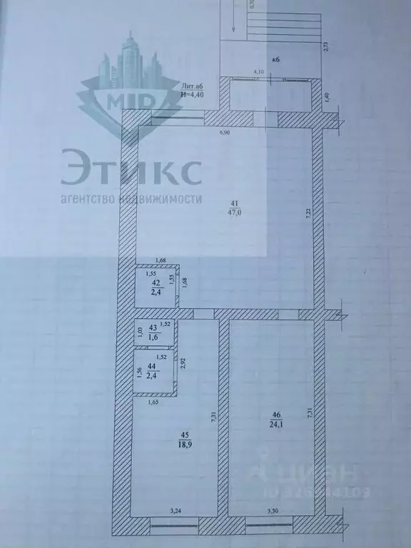 Офис в Ульяновская область, Ульяновск ул. Карбышева, 2а (96 м) - Фото 1