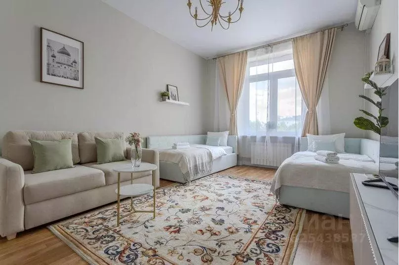 2-к кв. Москва Котельническая наб., 1/15кВ (65.0 м) - Фото 1