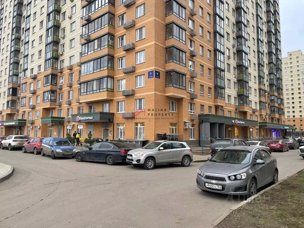 Торговая площадь в Московская область, Люберцы Зенино ЖК Самолет мкр, ... - Фото 1