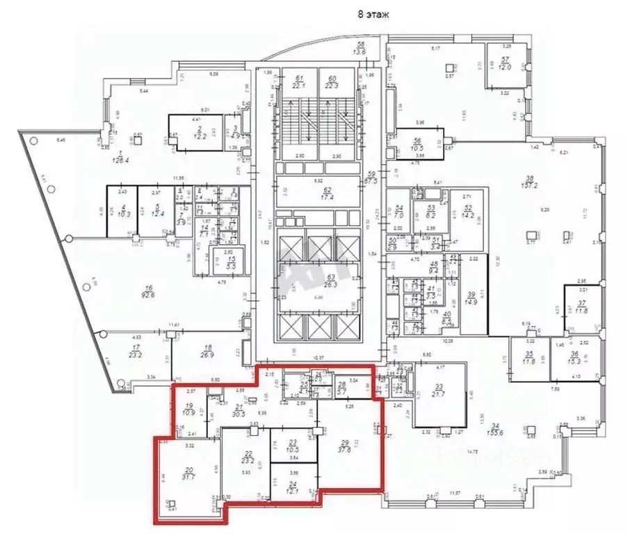 Офис в Москва Ленинский просп., 15А (194 м) - Фото 2