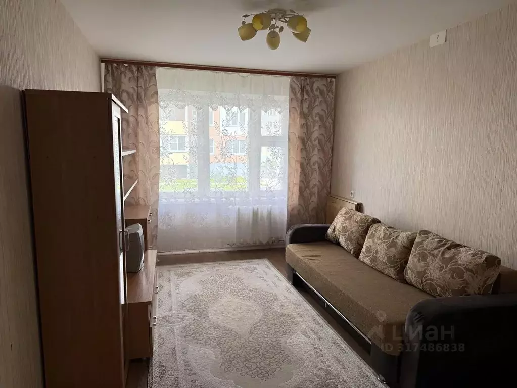 1-к кв. Псковская область, Псков ул. Юности, 11Б (33.0 м) - Фото 0