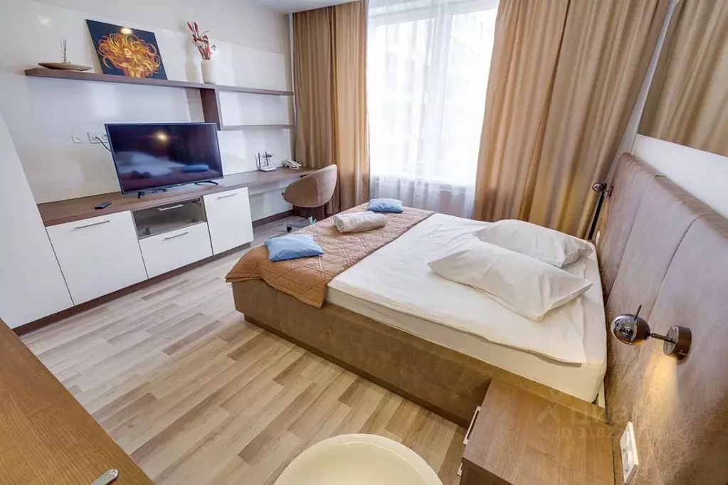Студия Санкт-Петербург ул. Хошимина, 16А (32.0 м) - Фото 1