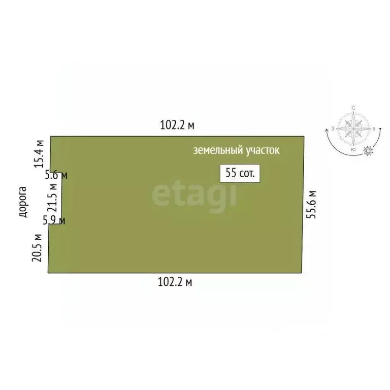 Участок в Краснодарский край, Геленджик  (55.0 сот.) - Фото 2