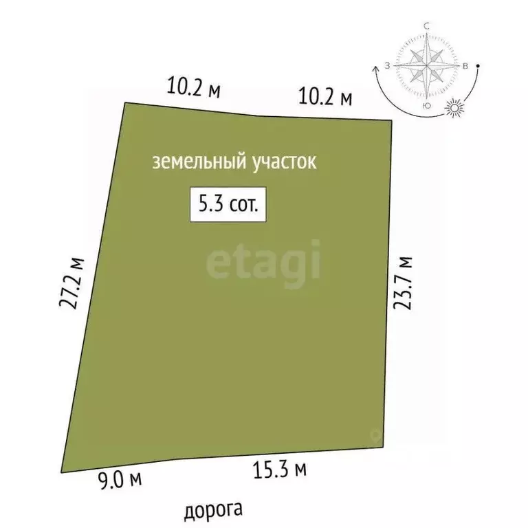 Участок в Севастополь, Севастополь, Балаклава г. Горняк садоводческое ... - Фото 2