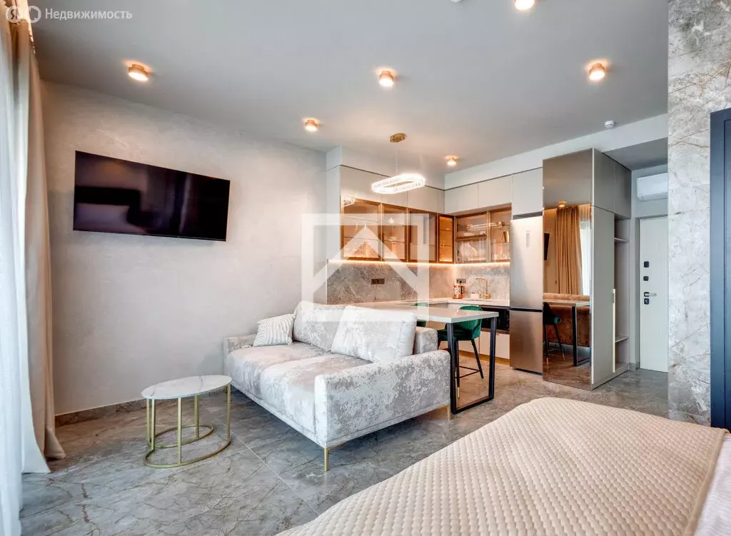 Квартира-студия: Ялта, улица Дражинского, 45А (35.5 м) - Фото 1