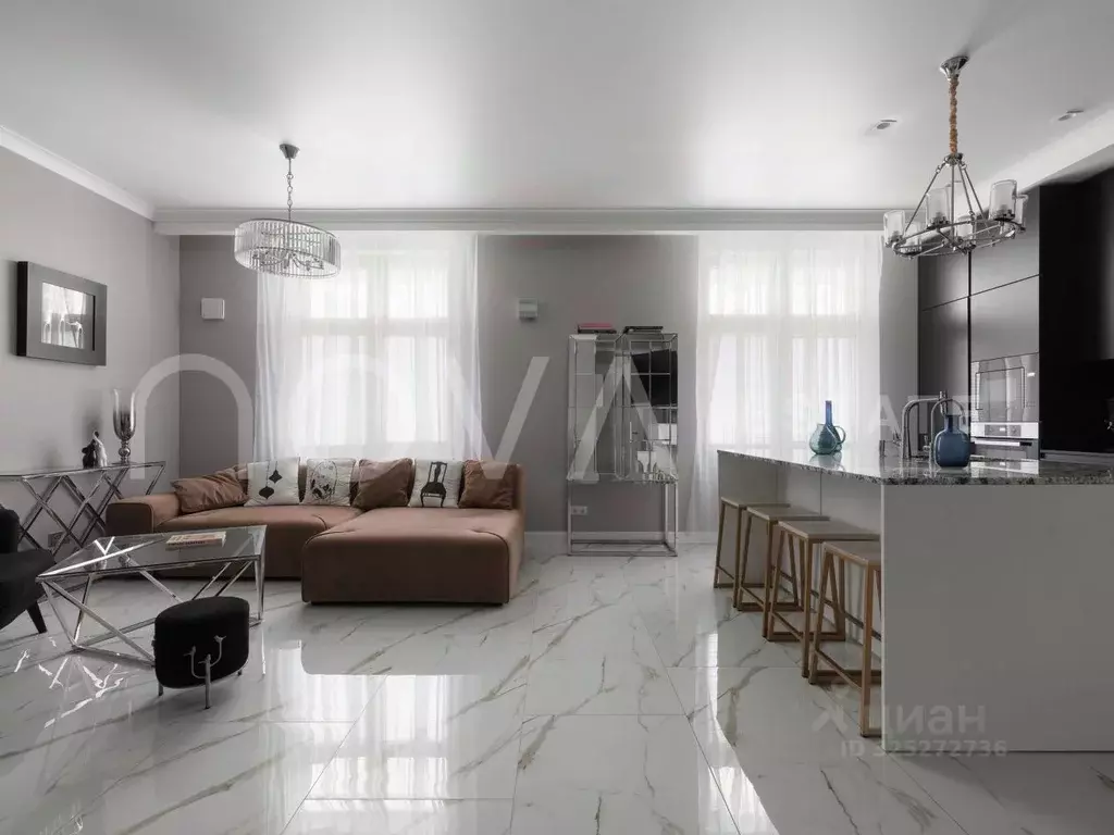 2-к кв. Санкт-Петербург пер. Басков, 2 (109.7 м) - Фото 0