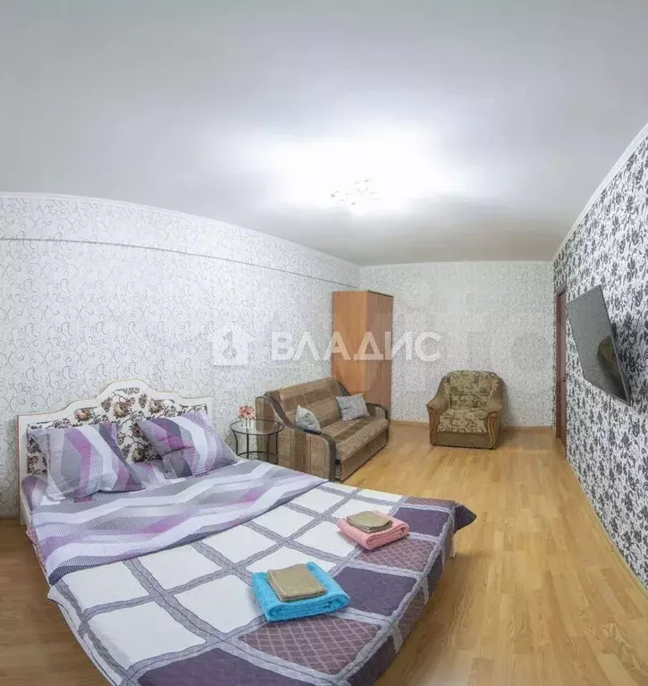 1-к. квартира, 34,5 м, 1/5 эт. - Фото 0