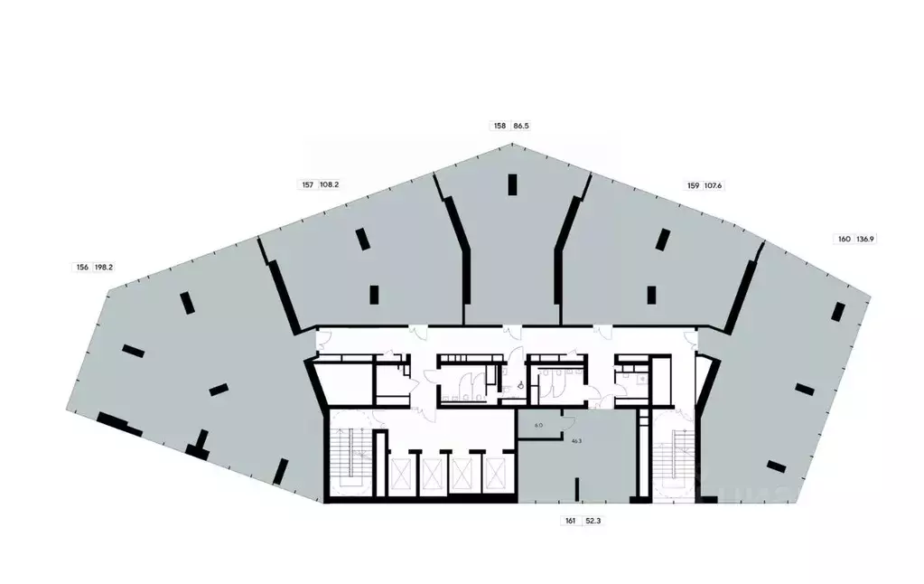 Офис в Москва Ярцевская ул., 21с2 (108 м) - Фото 1