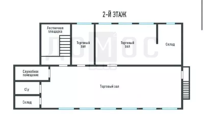Помещение свободного назначения в Пермский край, Октябрьский рп ул. ... - Фото 1