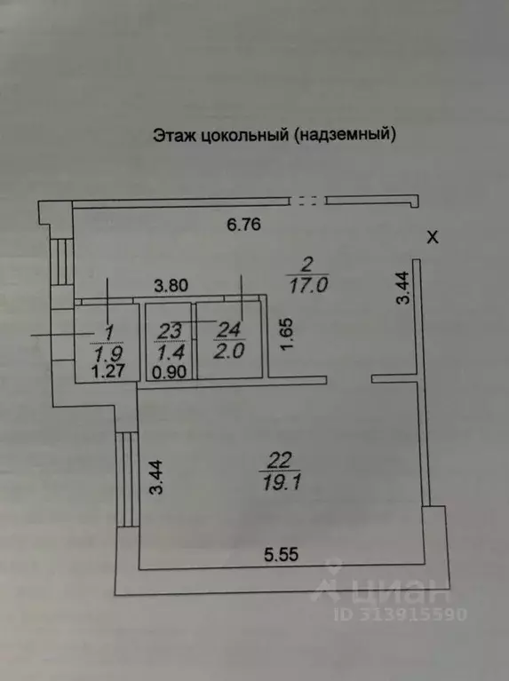 Помещение свободного назначения в Тверская область, Тверь ул. Хромова, ... - Фото 0