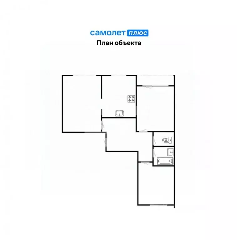 3-к кв. Свердловская область, Екатеринбург Вторчермет жилрайон, пер. ... - Фото 2