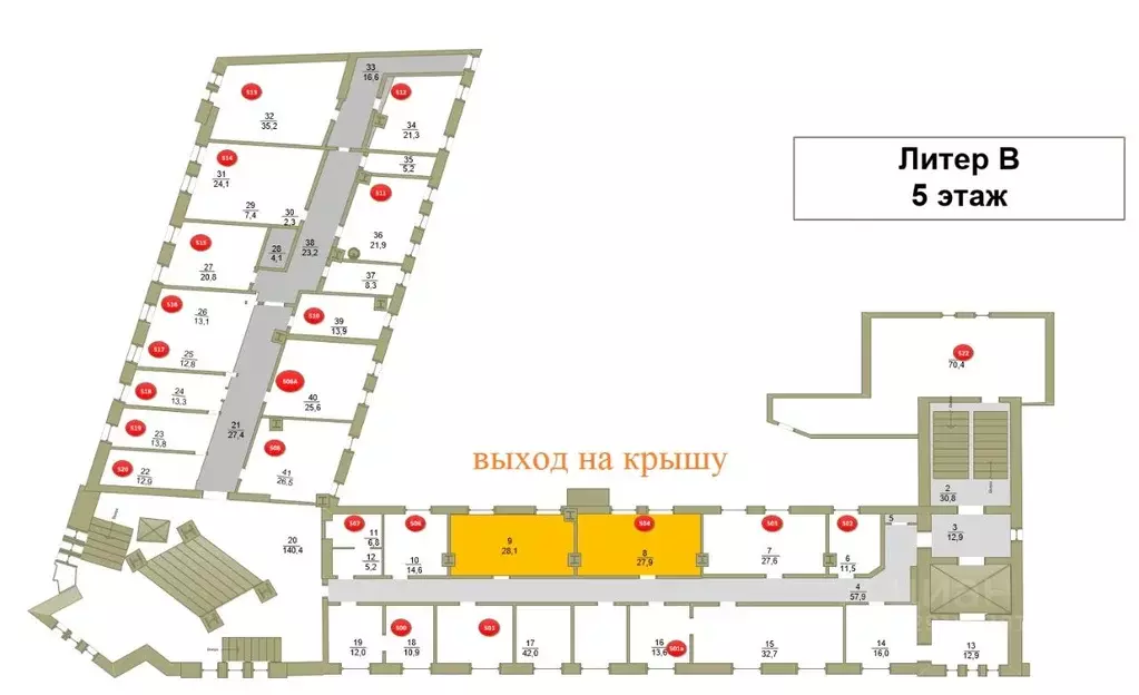 Офис в Нижегородская область, Нижний Новгород Варварская ул., 32 (28 ... - Фото 1