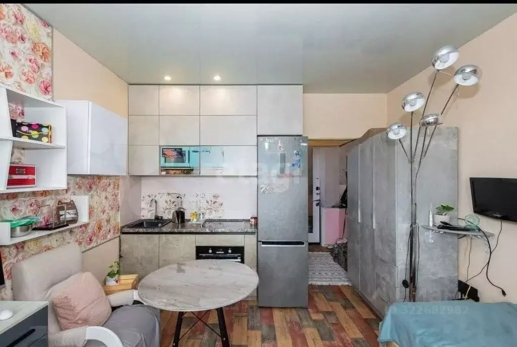 Студия Новосибирская область, Новосибирск ул. Одоевского, 1/9 (19.4 м) - Фото 1