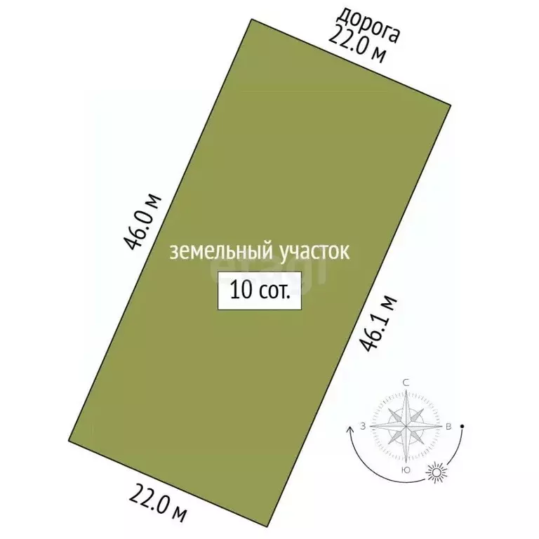 Участок в Тюменская область, Тобольск Микрорайон усадьба,  (10.0 сот.) - Фото 2