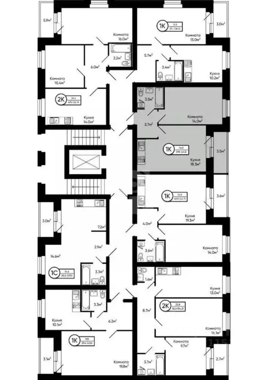 1-к кв. Ярославская область, Ярославский муниципальный округ, д. ... - Фото 2