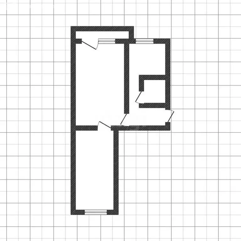 2-комнатная квартира: Абакан, Красноярская улица, 6 (44.4 м) - Фото 1