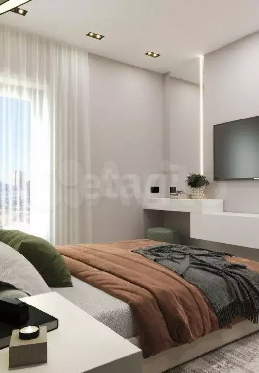 2-к. квартира, 60 м, 4/26 эт. - Фото 1
