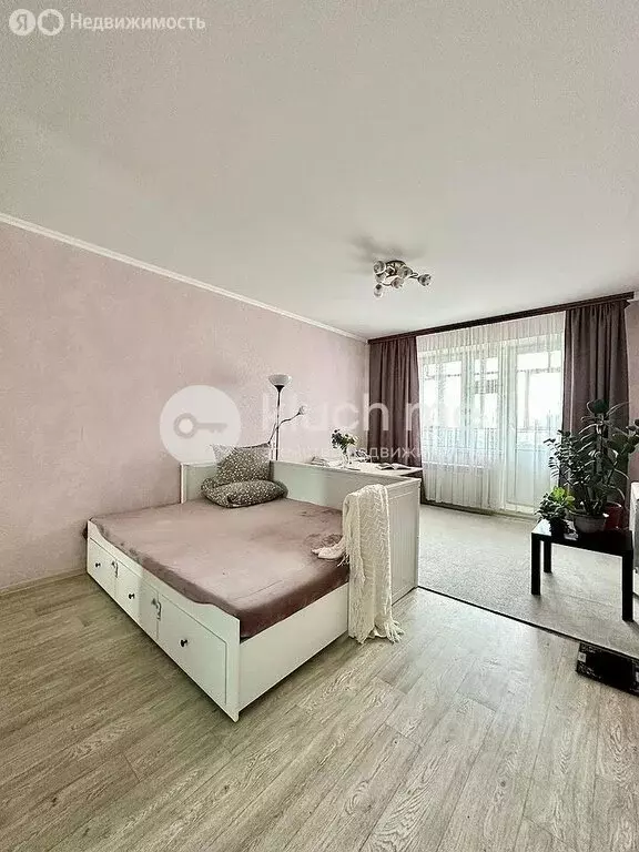 1-комнатная квартира: Казань, улица Хайдара Бигичева, 24/45 (34.6 м) - Фото 0