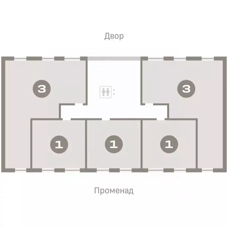 3-к кв. Омская область, Омск  (85.16 м) - Фото 2
