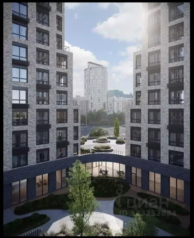 2-к кв. Омская область, Омск Пушкина 77 жилой комплекс (55.42 м) - Фото 1