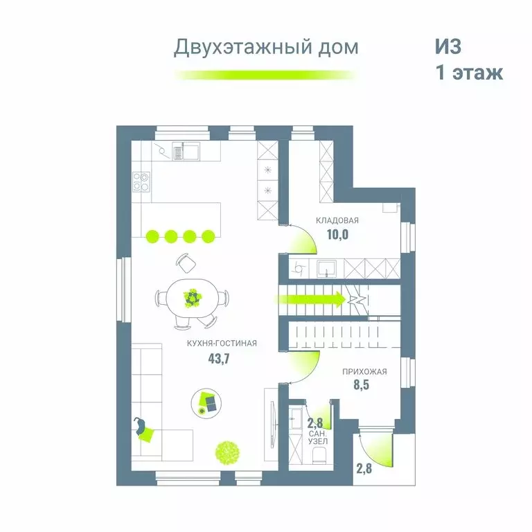 Дом в Кременкульское сельское поселение, посёлок Терема, улица ... - Фото 1