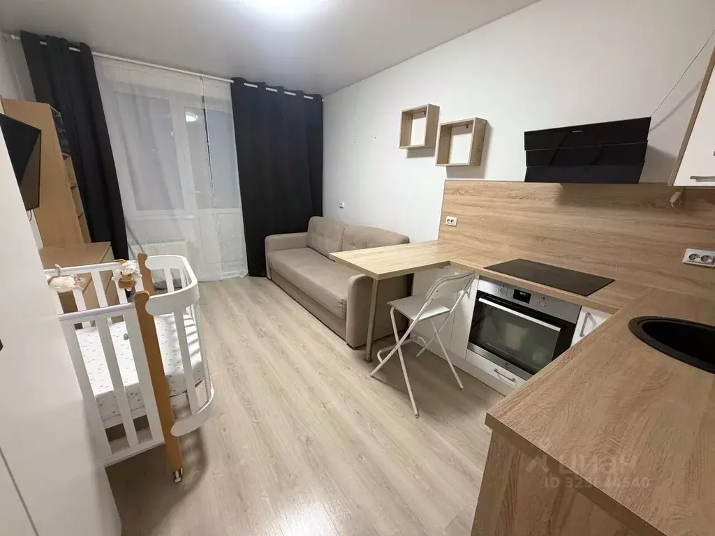 Студия Санкт-Петербург Парашютная ул., 42к2 (21.5 м) - Фото 1