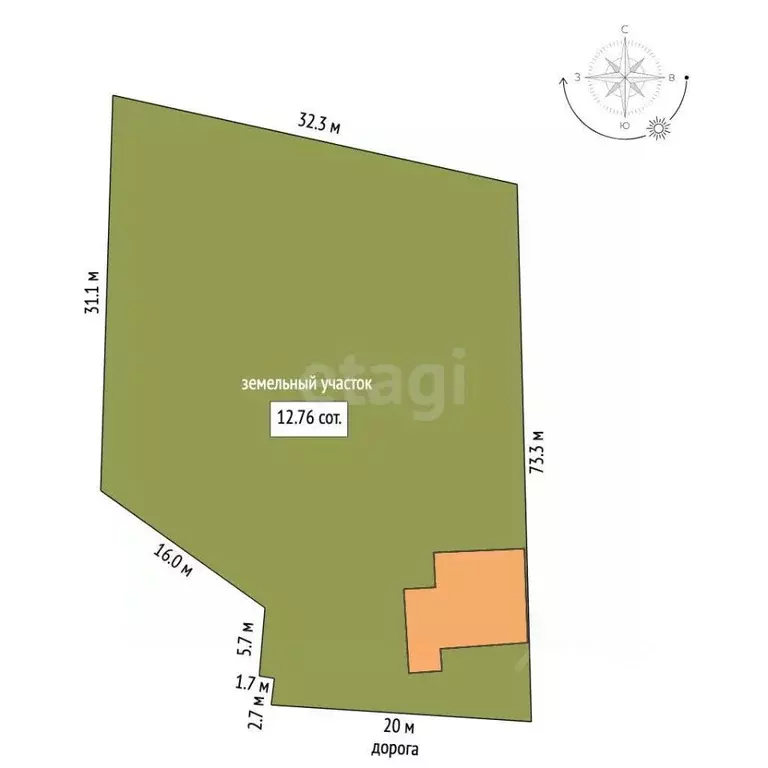 Участок в Калужская область, Калуга Киевский проезд (12.7 сот.) - Фото 1