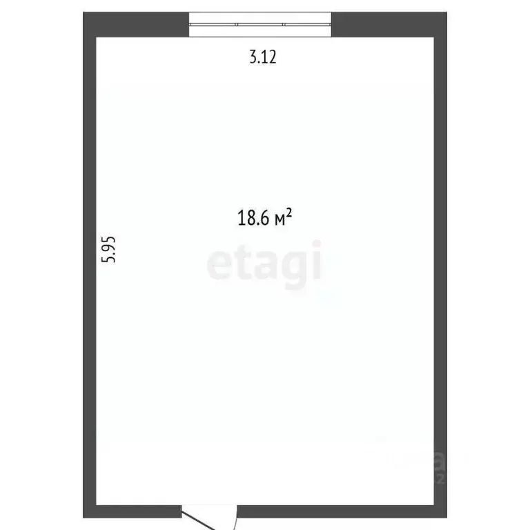 Студия Архангельская область, Архангельск Садовая ул., 36к1 (18.6 м) - Фото 2