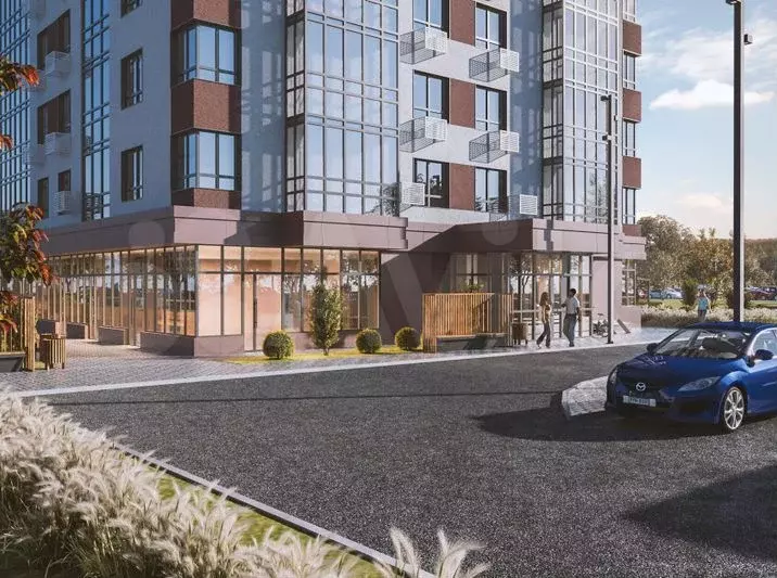 2-к. квартира, 55,5 м, 2/15 эт. - Фото 1