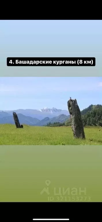 Участок в Алтай, Онгудайский район, с. Бичикту-Боом  (14.87 сот.) - Фото 1