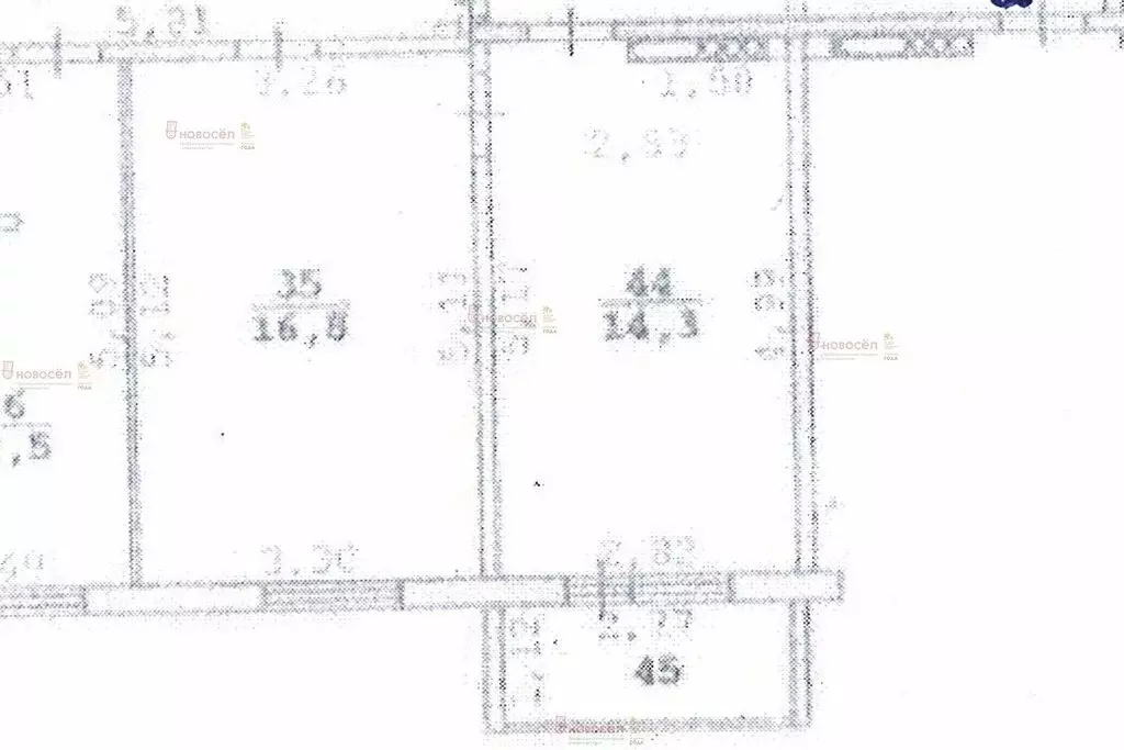 1-комнатная квартира: Екатеринбург, улица Красина, 5 (31 м) - Фото 1