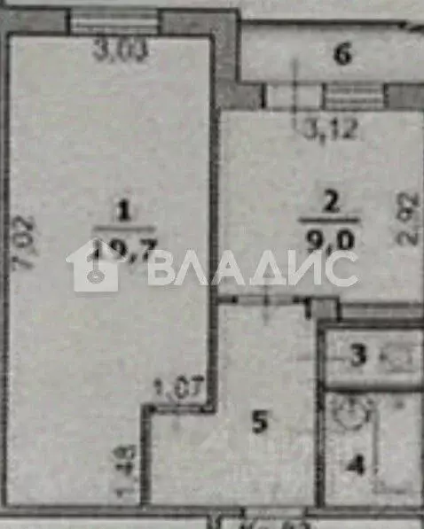 1-к кв. Белгородская область, Белгород ул. Семашко, 40 (38.2 м) - Фото 1