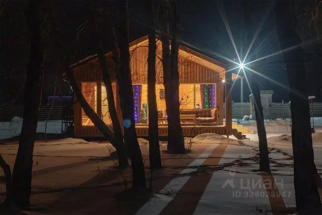 Дом в Омская область, Омское с/пос, д. Зеленовка ул. Крайняя, 4 (55 м) - Фото 1