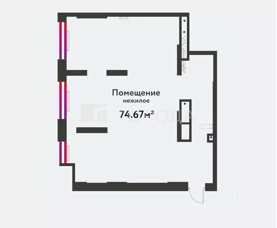 Помещение свободного назначения в Новосибирская область, Новосибирск ... - Фото 2