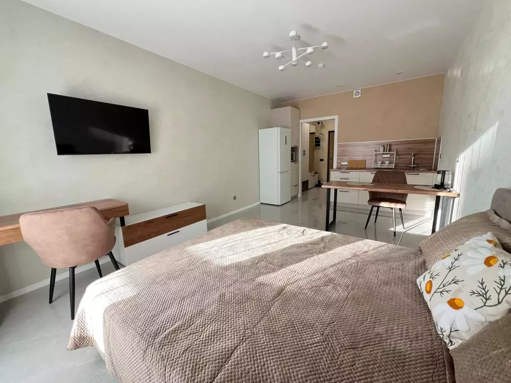 Студия Санкт-Петербург Богатырский просп., 2А (30.0 м) - Фото 1