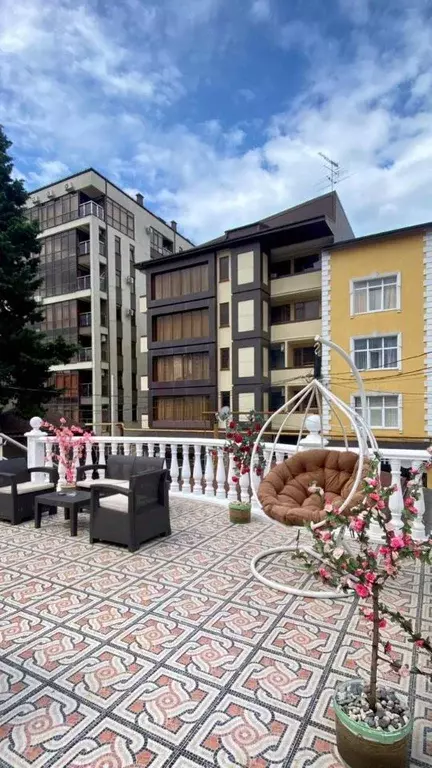 Студия Краснодарский край, Сочи Адлер жилрайон, ул. Аллейная (18.0 м) - Фото 1