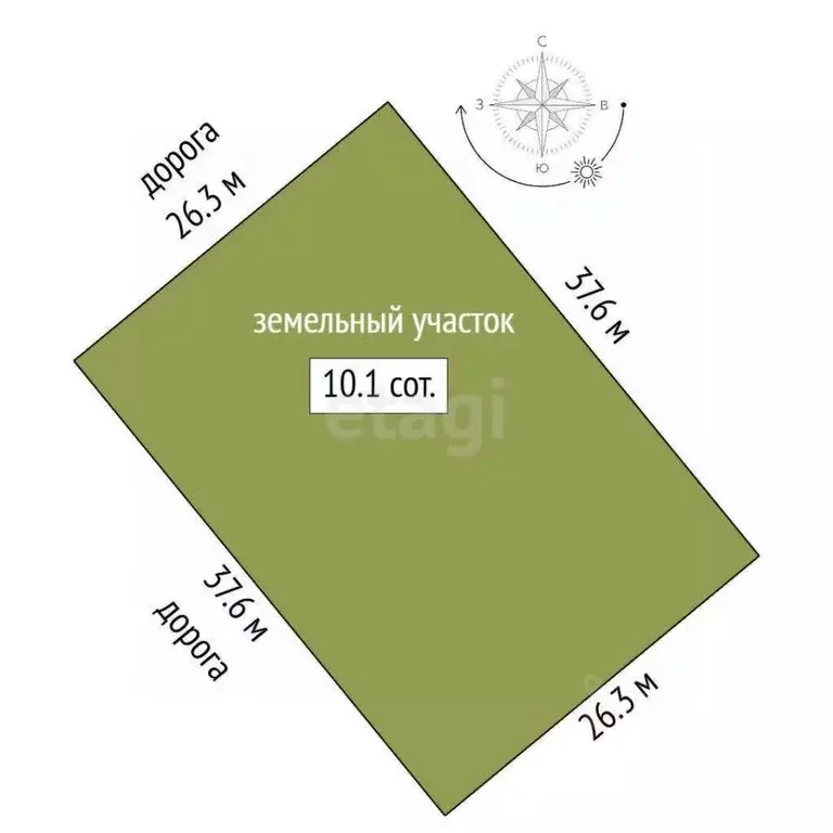 Участок в Башкортостан, Стерлитамакский район, Казадаевский сельсовет, ... - Фото 2