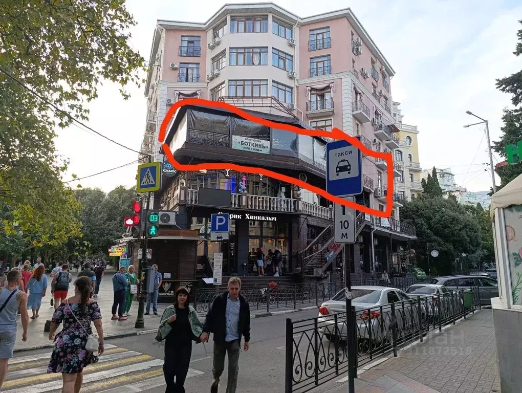 Помещение свободного назначения в Крым, Ялта ул. Боткинская, 2В (168 ... - Фото 0