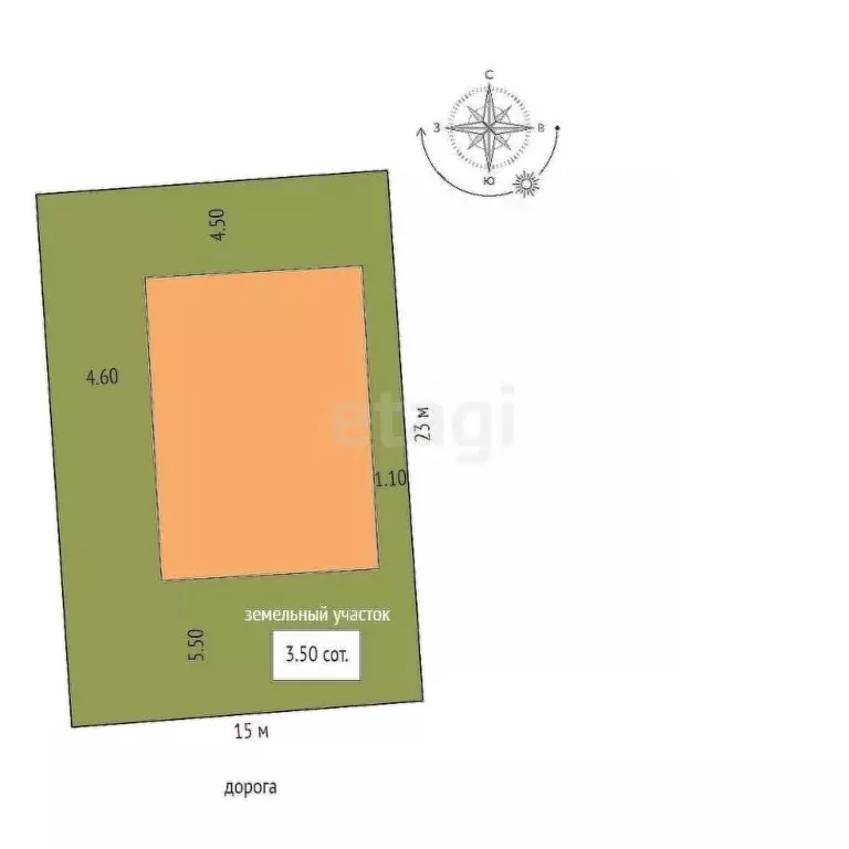 Дом в Ростовская область, Мясниковский район, Краснокрымское с/пос, ... - Фото 2